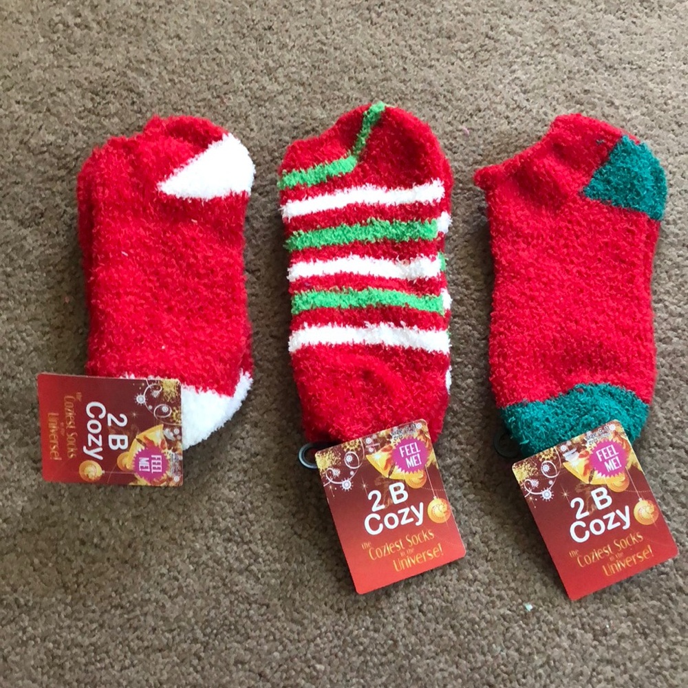 3 Pairs of Christmas Socks 🎄